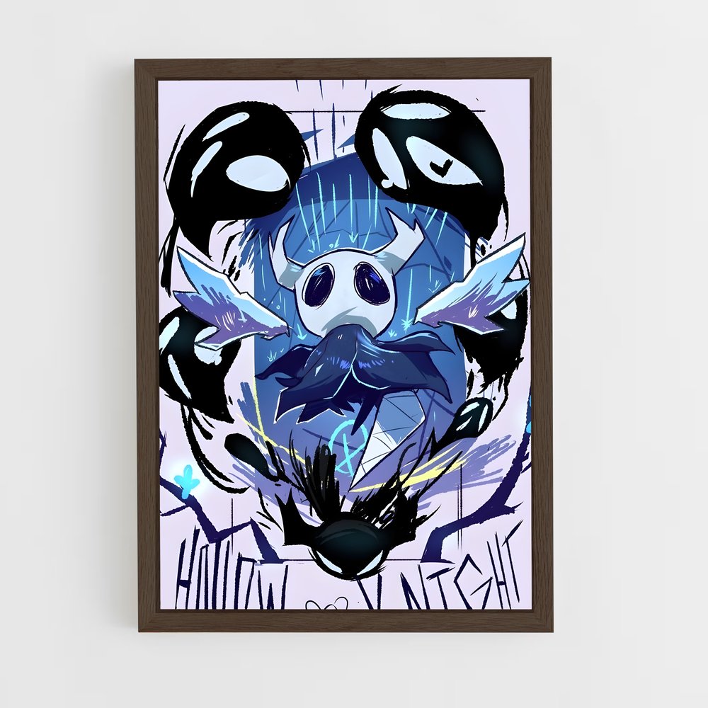 Poster Le Squelette Errant – affiche Hollow Knight (vue 5)